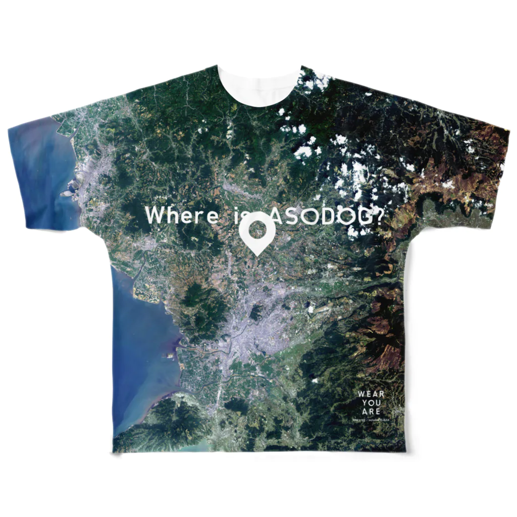 WEAR YOU AREの熊本県 合志市 Tシャツ 両面 フルグラフィックTシャツ