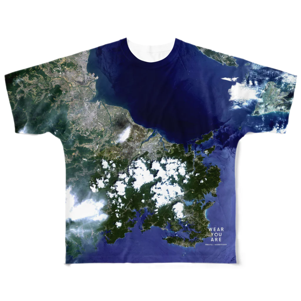 WEAR YOU AREの三重県 伊勢市 Tシャツ 両面 All-Over Print T-Shirt