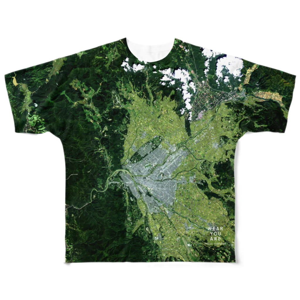 WEAR YOU AREの北海道 旭川市 Tシャツ 両面 フルグラフィックTシャツ