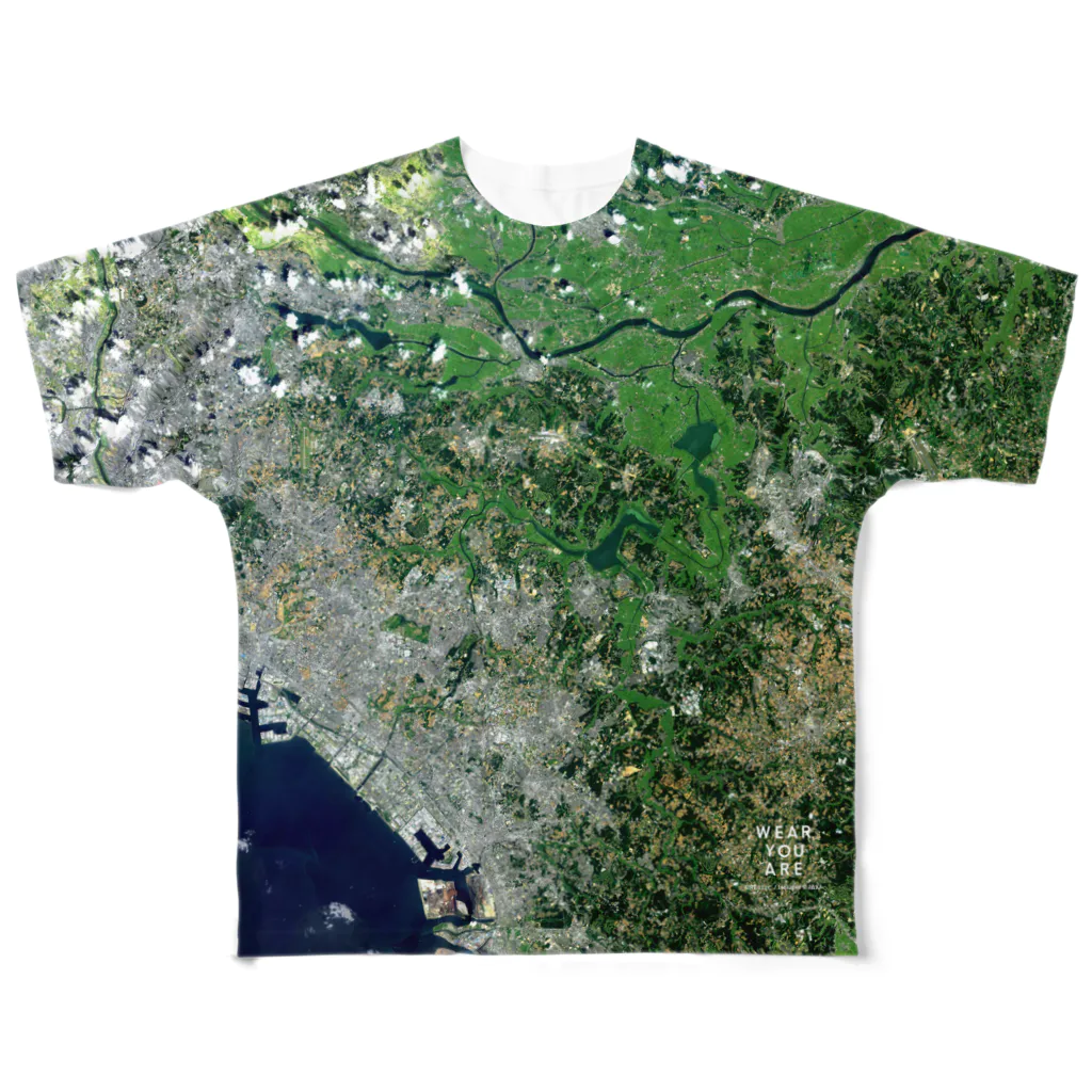 WEAR YOU AREの千葉県 佐倉市 Tシャツ 両面 All-Over Print T-Shirt