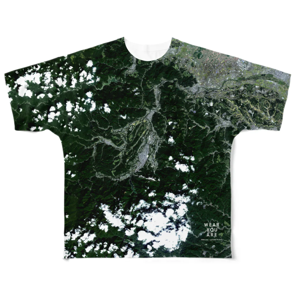 WEAR YOU AREの埼玉県 秩父市 Tシャツ 両面 All-Over Print T-Shirt