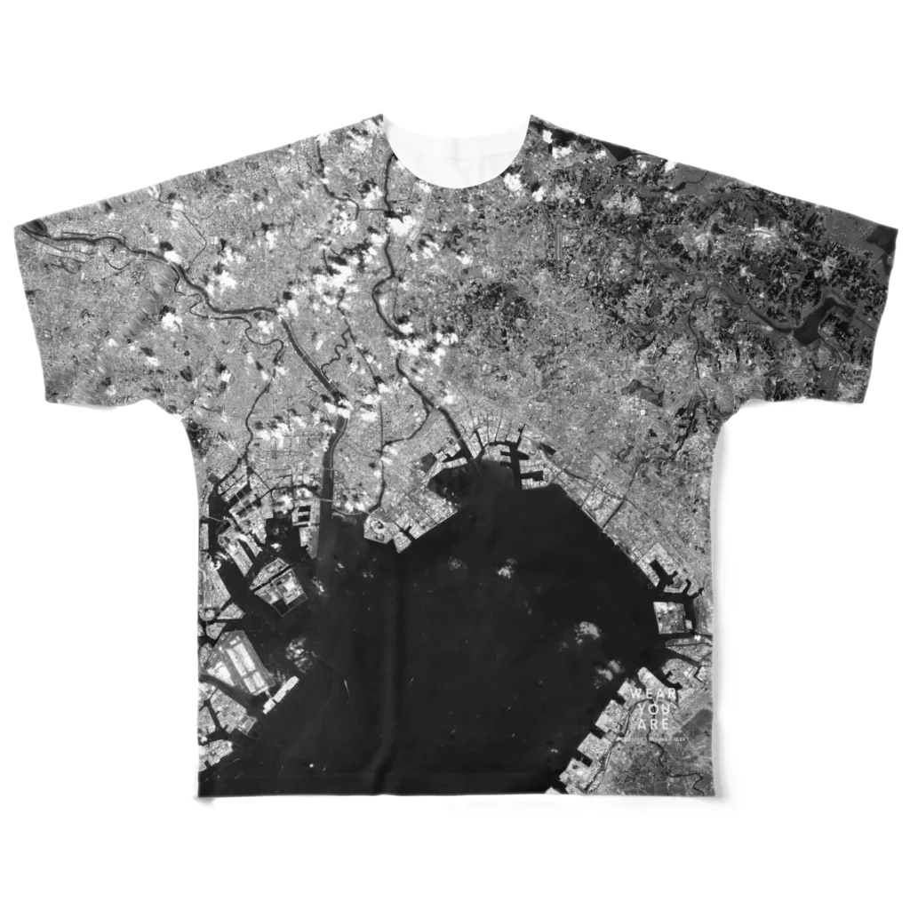 WEAR YOU AREの千葉県 市川市 Tシャツ 両面 All-Over Print T-Shirt