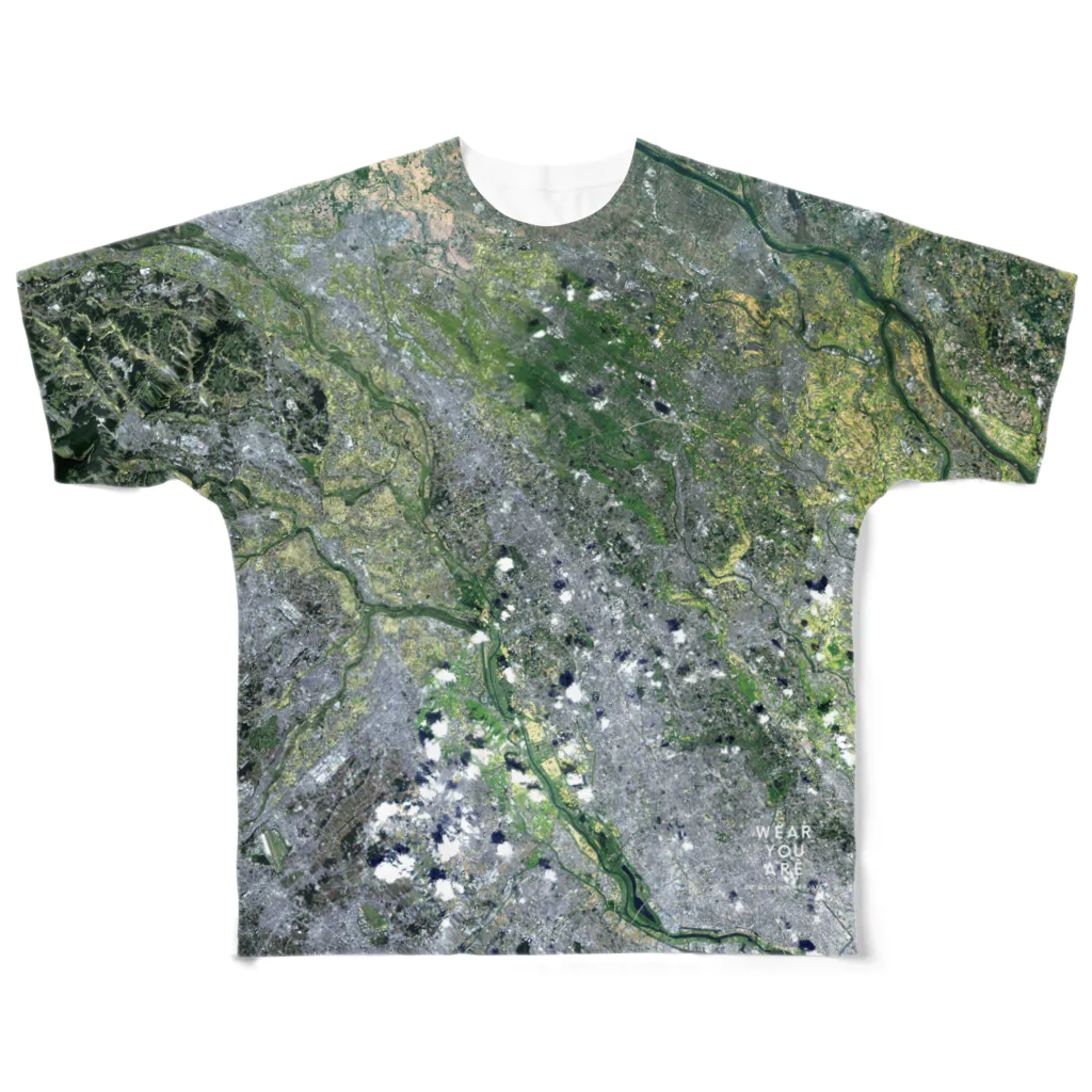 WEAR YOU AREの埼玉県 上尾市 Tシャツ 両面 All-Over Print T-Shirt