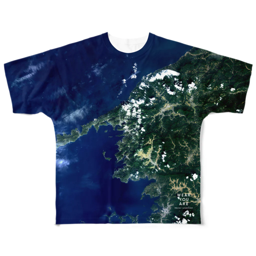 WEAR YOU AREの愛媛県 八幡浜市 Tシャツ 両面 フルグラフィックTシャツ