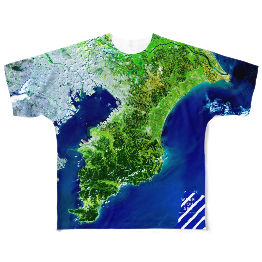 WEAR YOU AREの千葉県 市原市 Tシャツ 両面 All-Over Print T-Shirt