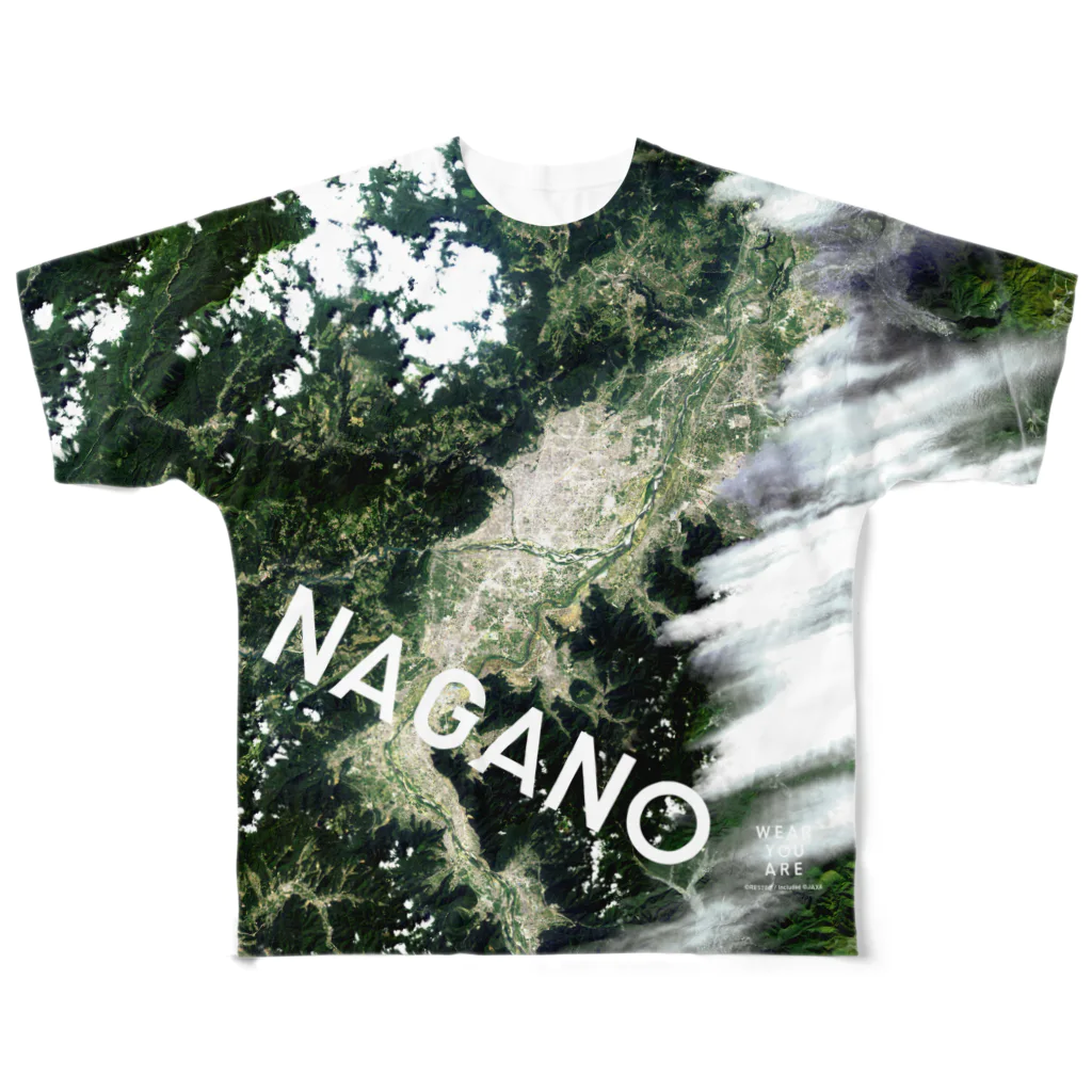 WEAR YOU AREの長野県 長野市 Tシャツ 両面 フルグラフィックTシャツ
