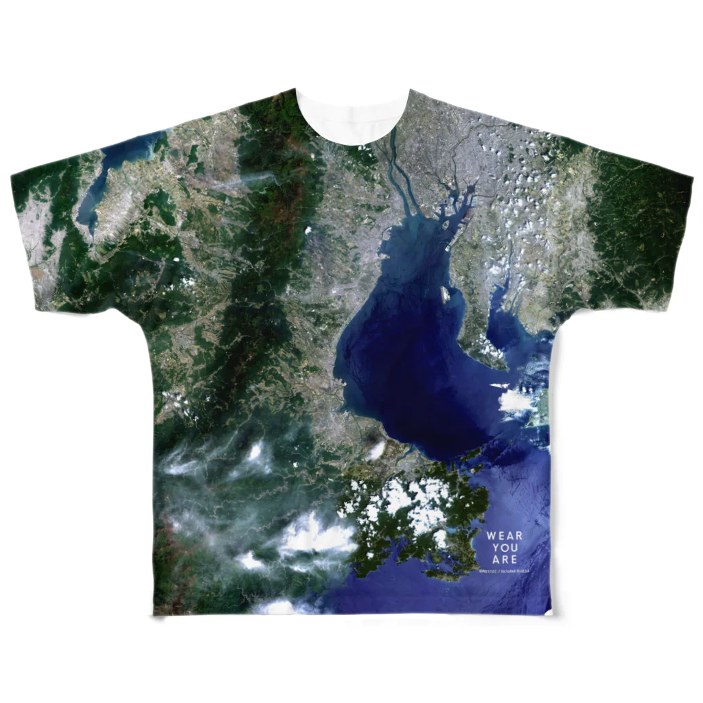 WEAR YOU AREの三重県 津市 Tシャツ 両面 All-Over Print T-Shirt