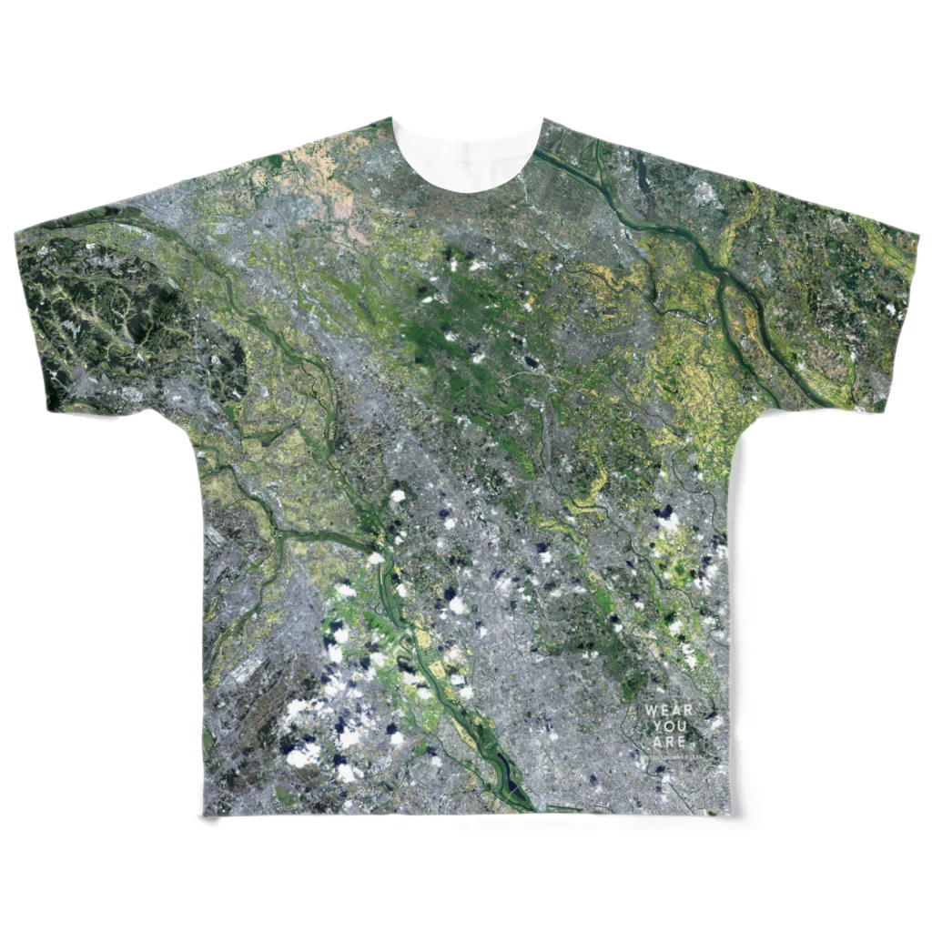 WEAR YOU AREの埼玉県 上尾市 Tシャツ 両面 All-Over Print T-Shirt