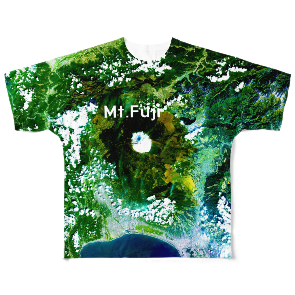 WEAR YOU AREの静岡県 富士宮市 Tシャツ 両面 All-Over Print T-Shirt