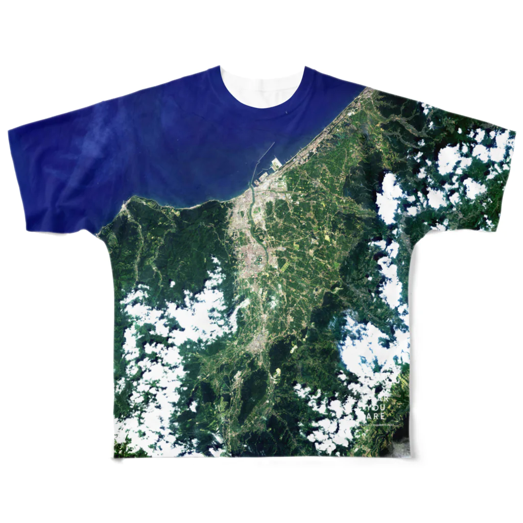 WEAR YOU AREの新潟県 上越市 Tシャツ 両面 All-Over Print T-Shirt