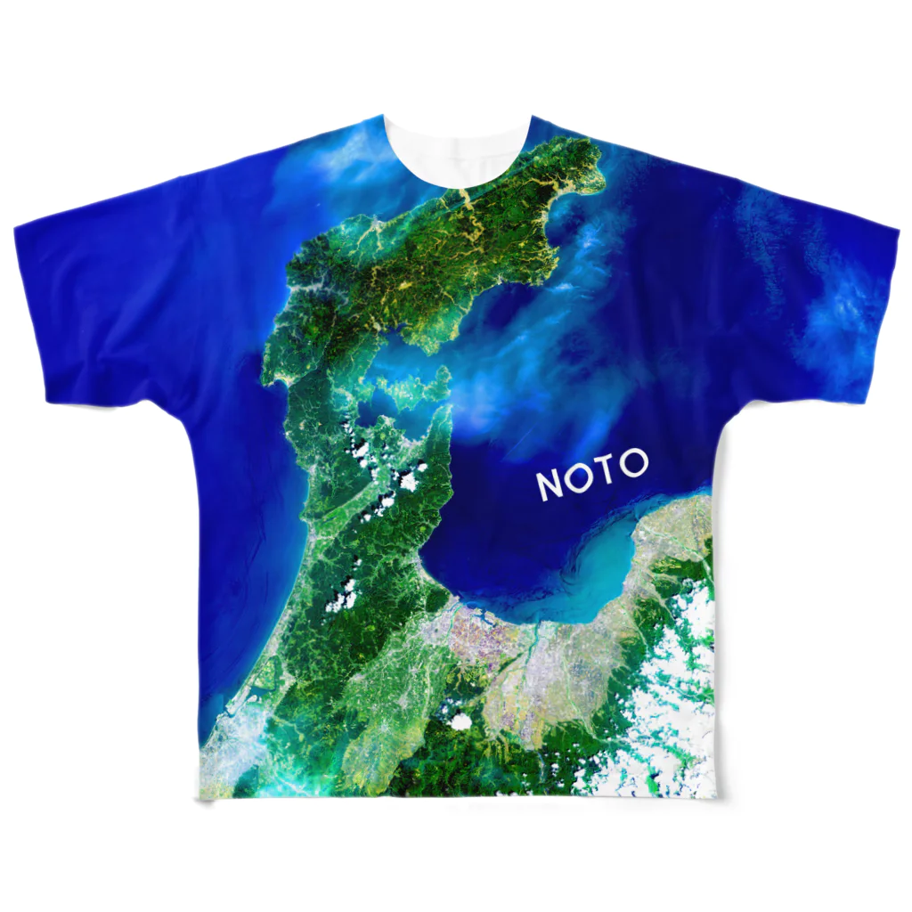 WEAR YOU AREの石川県 七尾市 Tシャツ 両面 All-Over Print T-Shirt