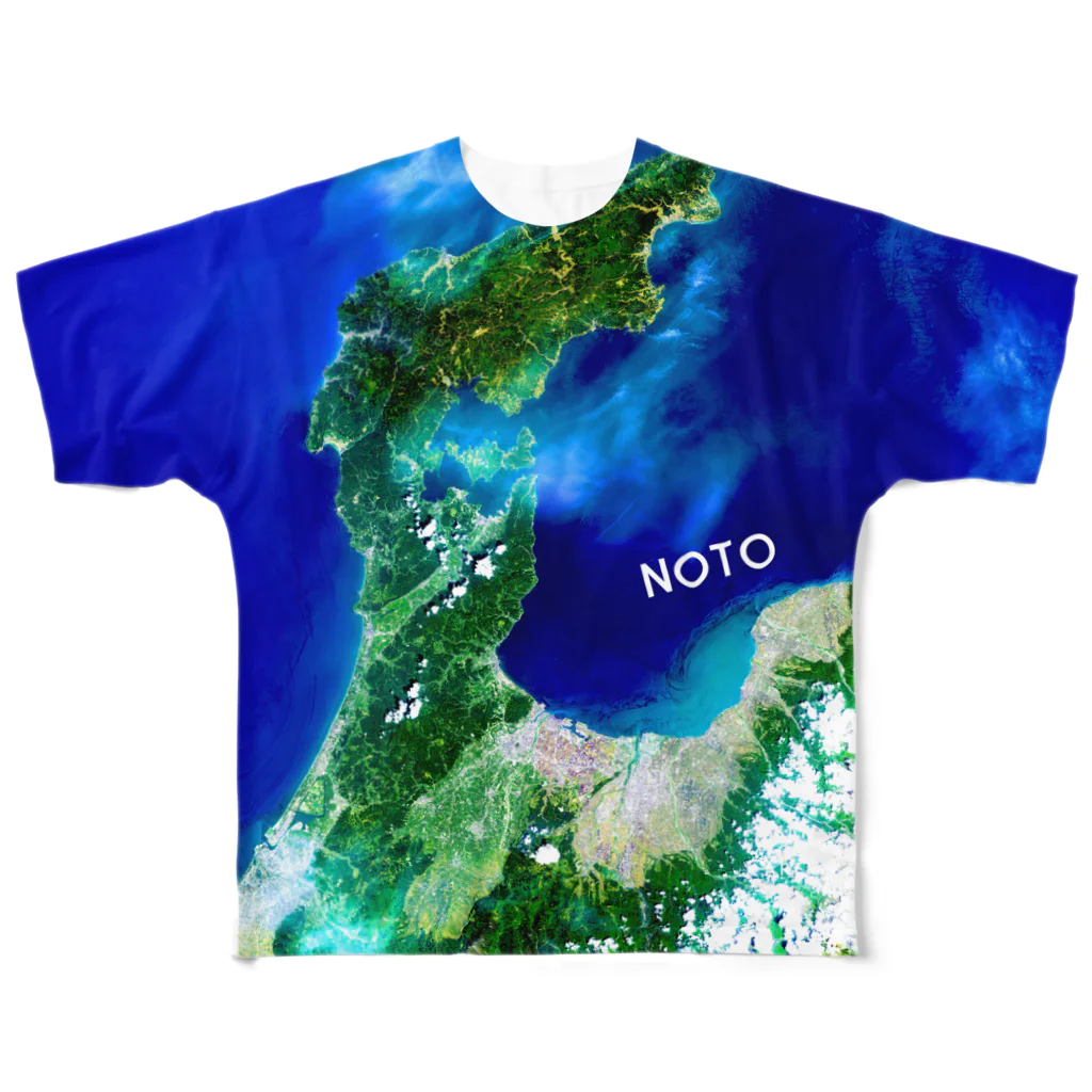 WEAR YOU AREの石川県 七尾市 Tシャツ 両面 All-Over Print T-Shirt