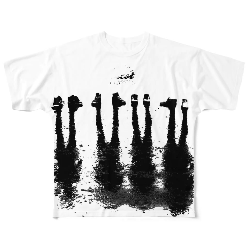 THCOT CLASSICS オカラジグッズ STOREのBanishing TC-004 All-Over Print T-Shirt