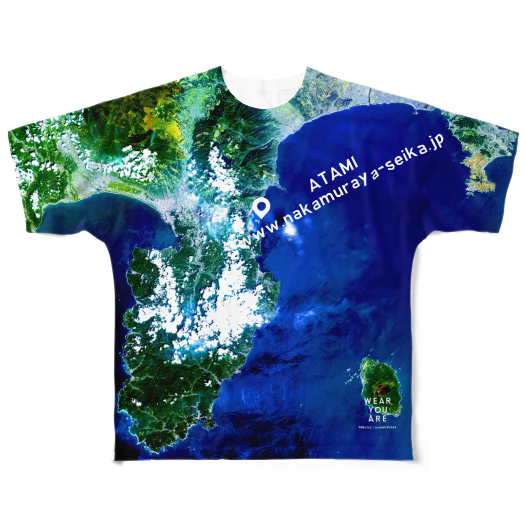 WEAR YOU AREの静岡県 伊東市 Tシャツ 両面 フルグラフィックTシャツ