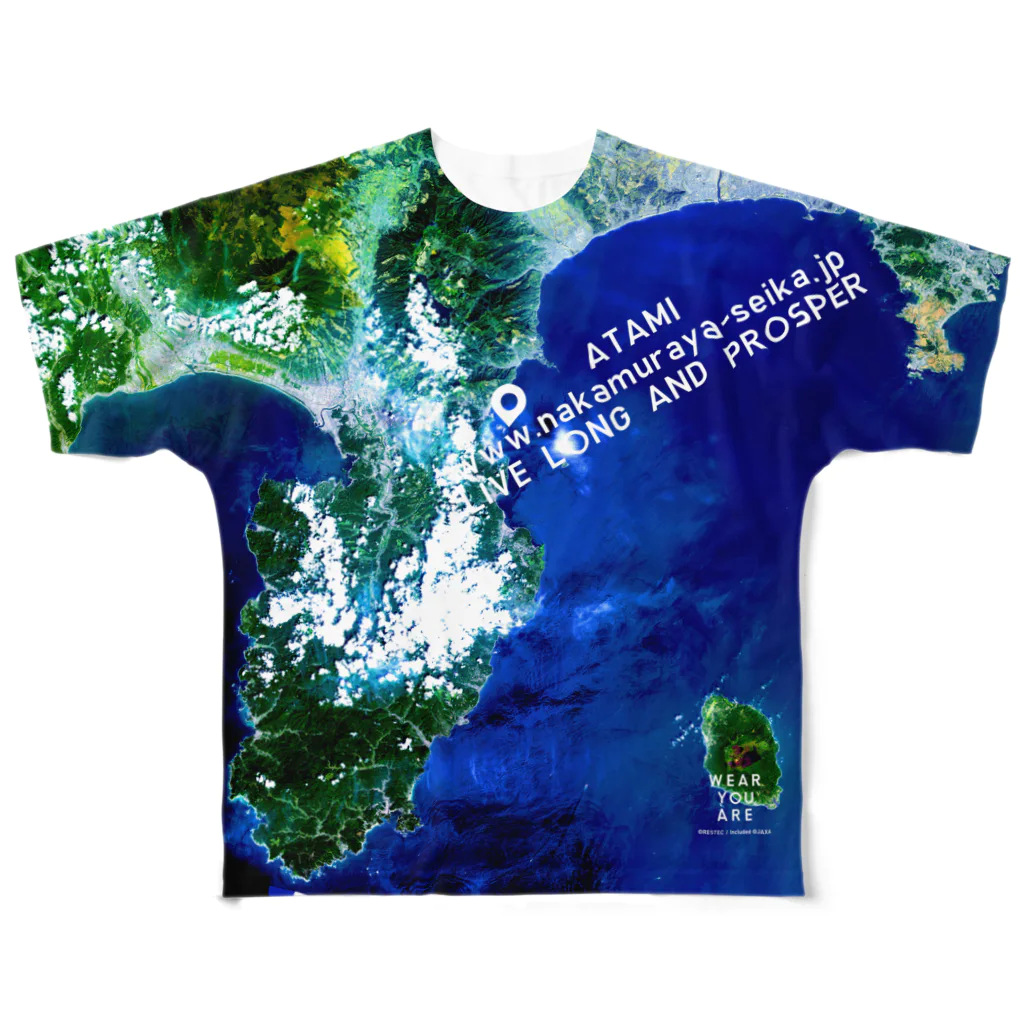 WEAR YOU AREの静岡県 伊東市 Tシャツ 両面 フルグラフィックTシャツ