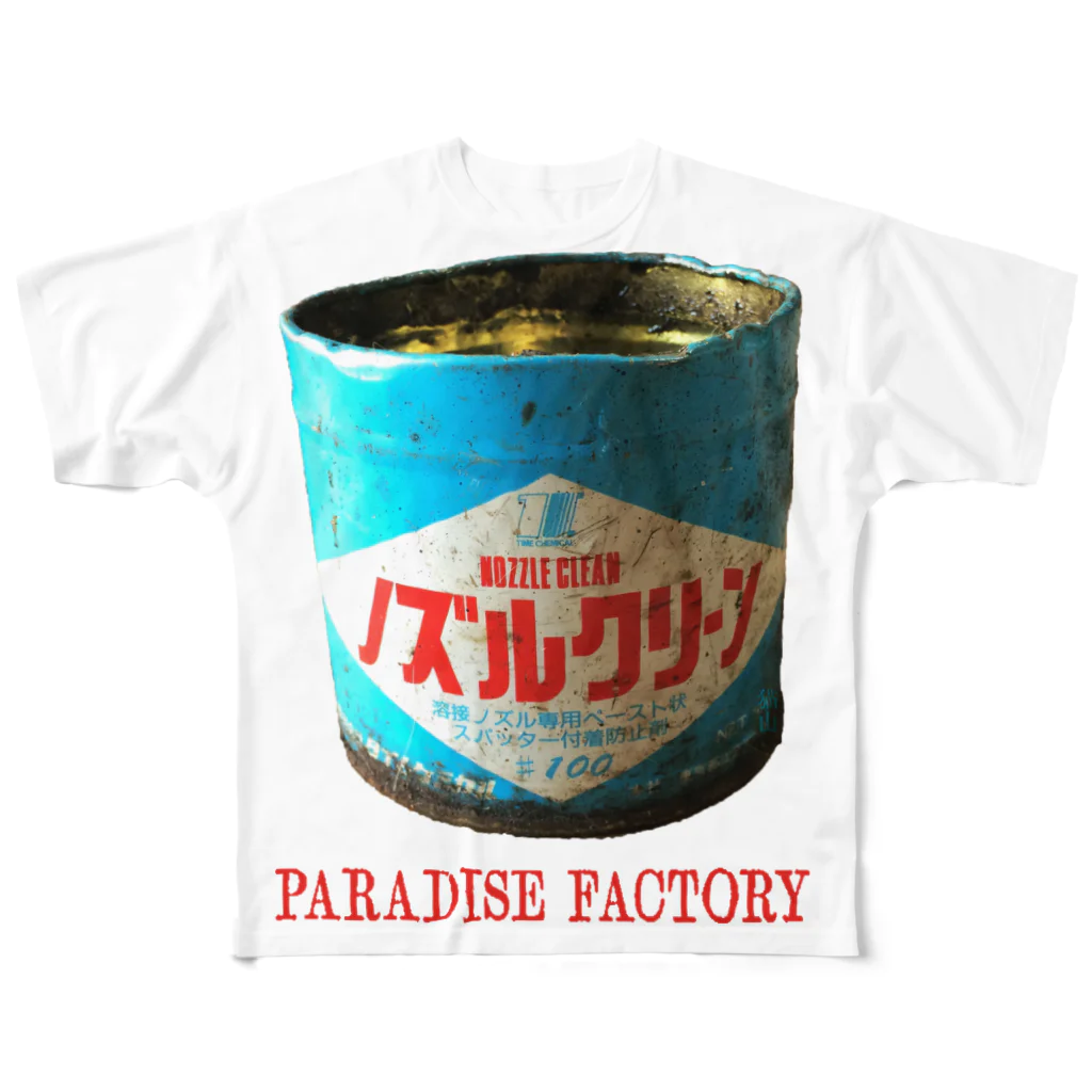 猫山アイス洋品店のPARADISE FACTORY フルグラフィックTシャツ