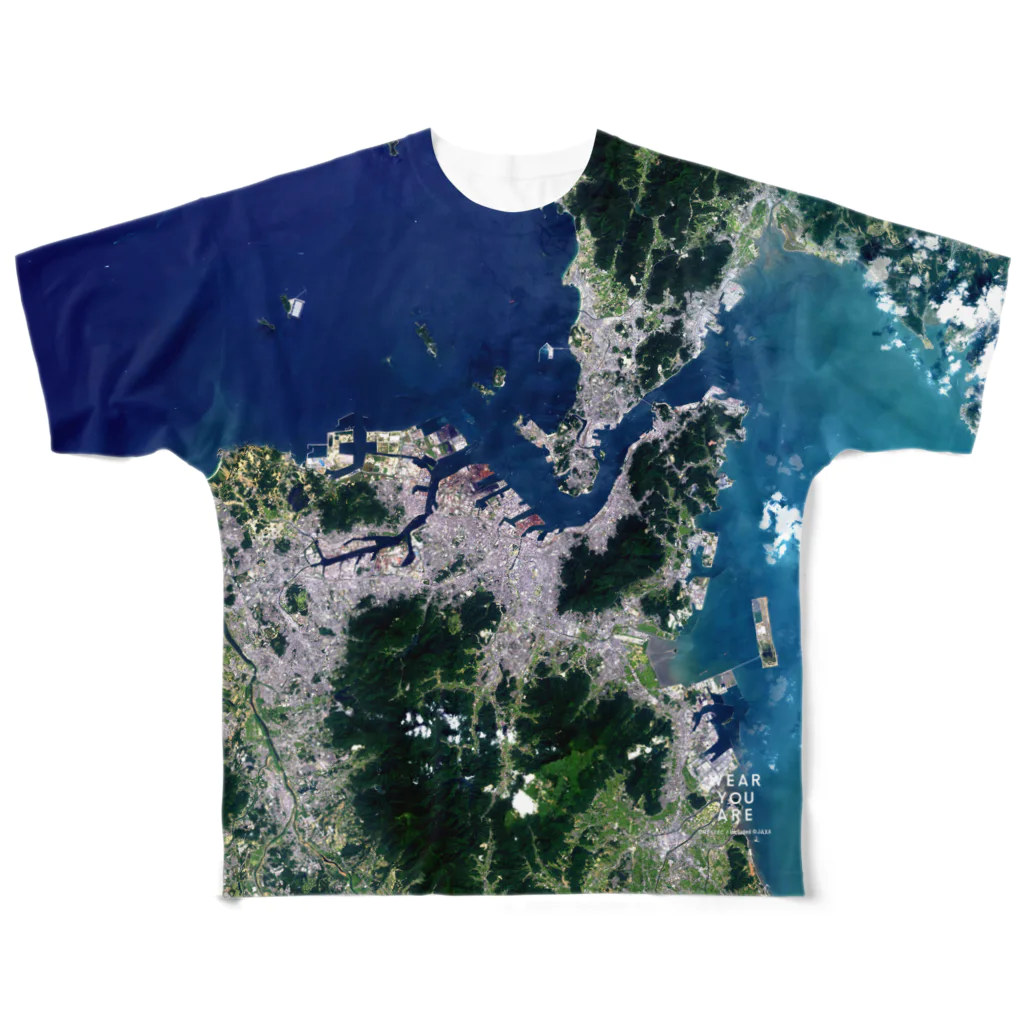 WEAR YOU AREの福岡県 北九州市 Tシャツ 両面 All-Over Print T-Shirt