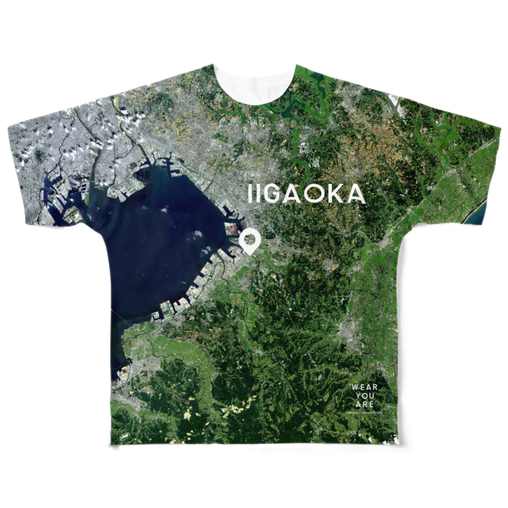 WEAR YOU AREの千葉県 市原市 Tシャツ 両面 フルグラフィックTシャツ