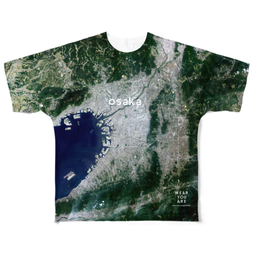WEAR YOU AREの大阪府 大阪市 Tシャツ 両面 フルグラフィックTシャツ