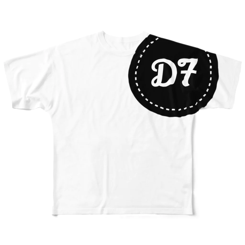 D-SEVEN　公式オンラインショップのD7-H フルグラフィックTシャツ