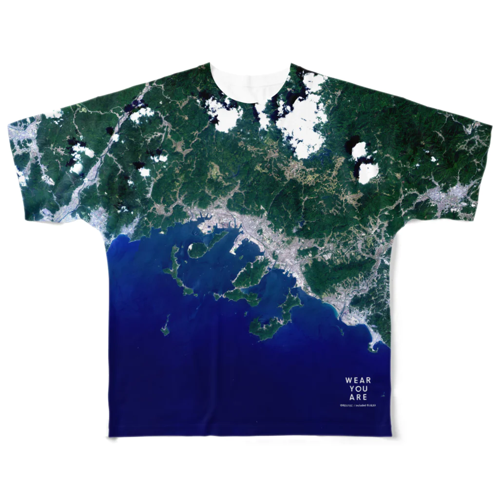 WEAR YOU AREの山口県 周南市 Tシャツ 両面 フルグラフィックTシャツ