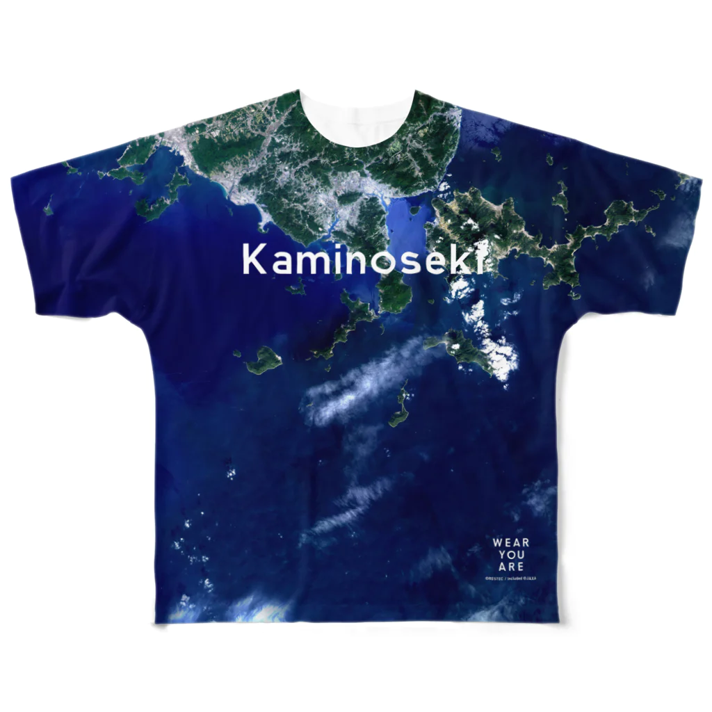 WEAR YOU AREの山口県 熊毛郡 Tシャツ 両面 All-Over Print T-Shirt