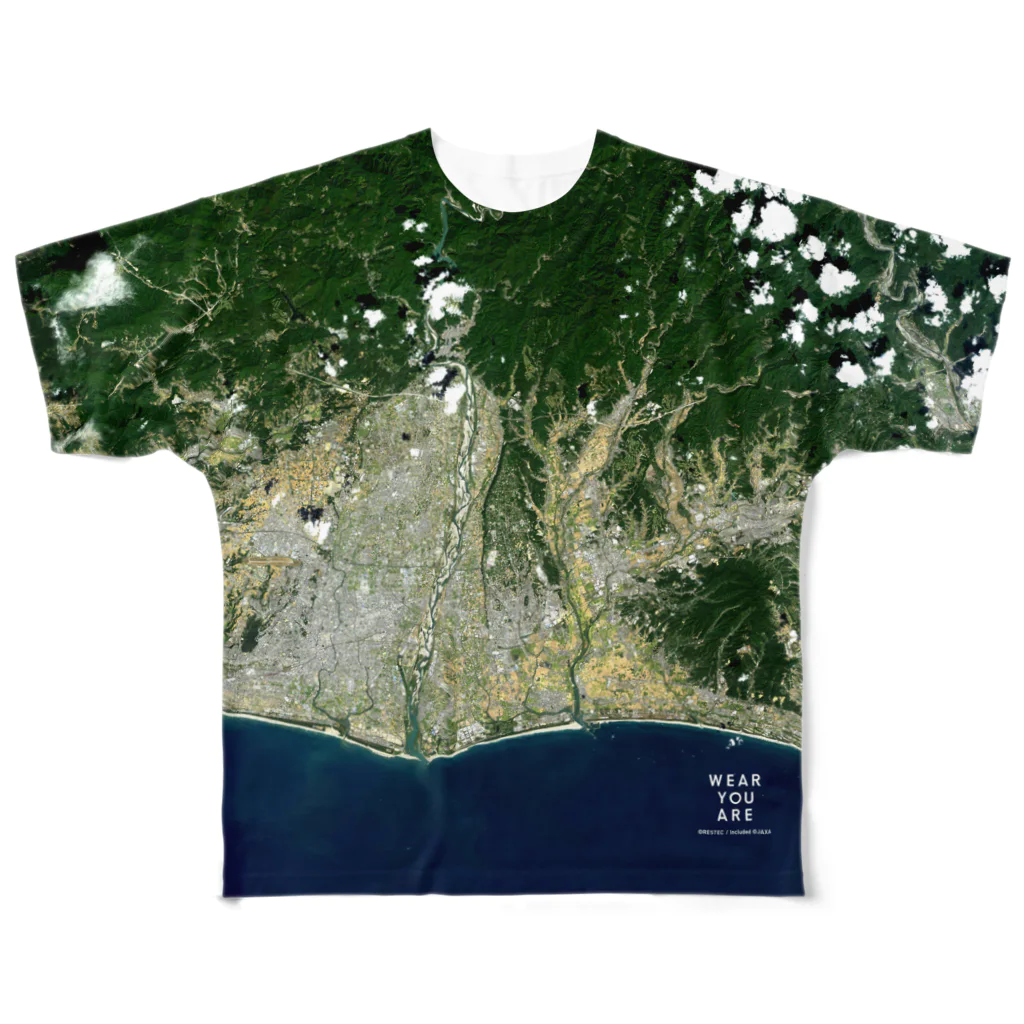 WEAR YOU AREの静岡県 磐田市 Tシャツ 両面 All-Over Print T-Shirt