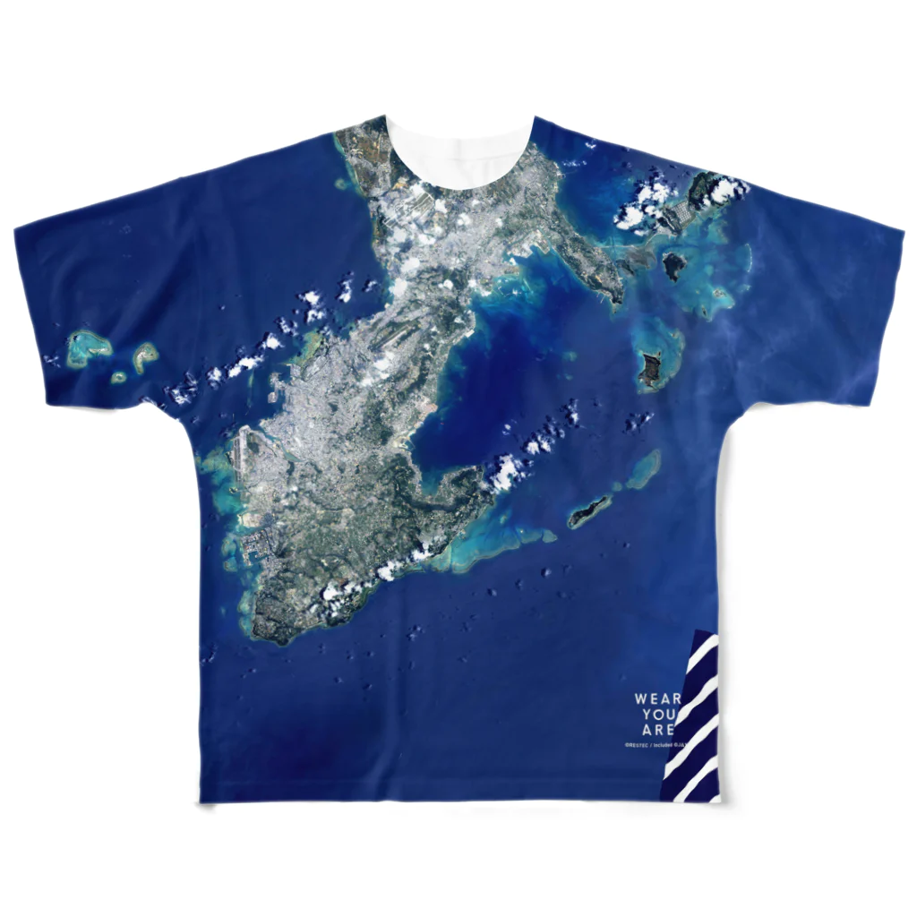 WEAR YOU AREの沖縄県 南城市 Tシャツ 両面 フルグラフィックTシャツ