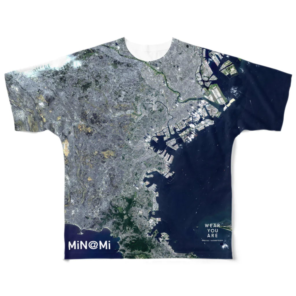 WEAR YOU AREの神奈川県 横浜市 Tシャツ 両面 All-Over Print T-Shirt