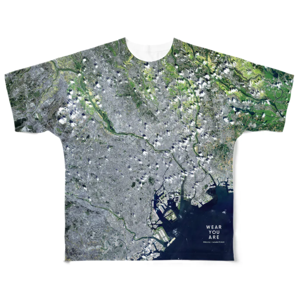 WEAR YOU AREの東京都 北区 Tシャツ 両面 All-Over Print T-Shirt