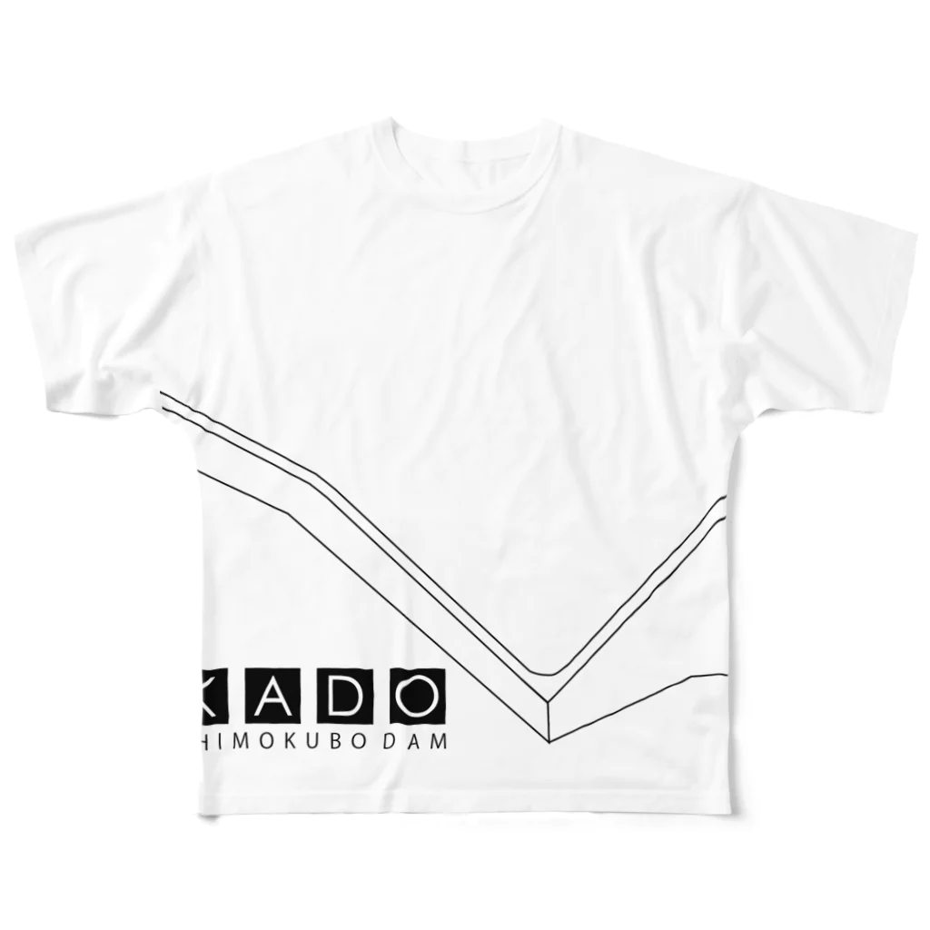 KadoiiのKADO フルグラフィックTシャツ