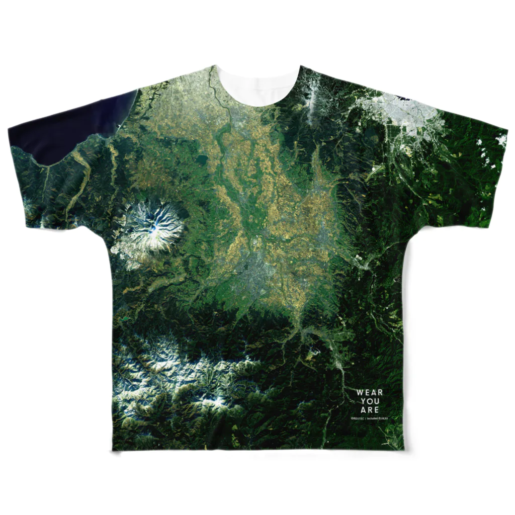 WEAR YOU AREの青森県 弘前市 Tシャツ 両面 All-Over Print T-Shirt