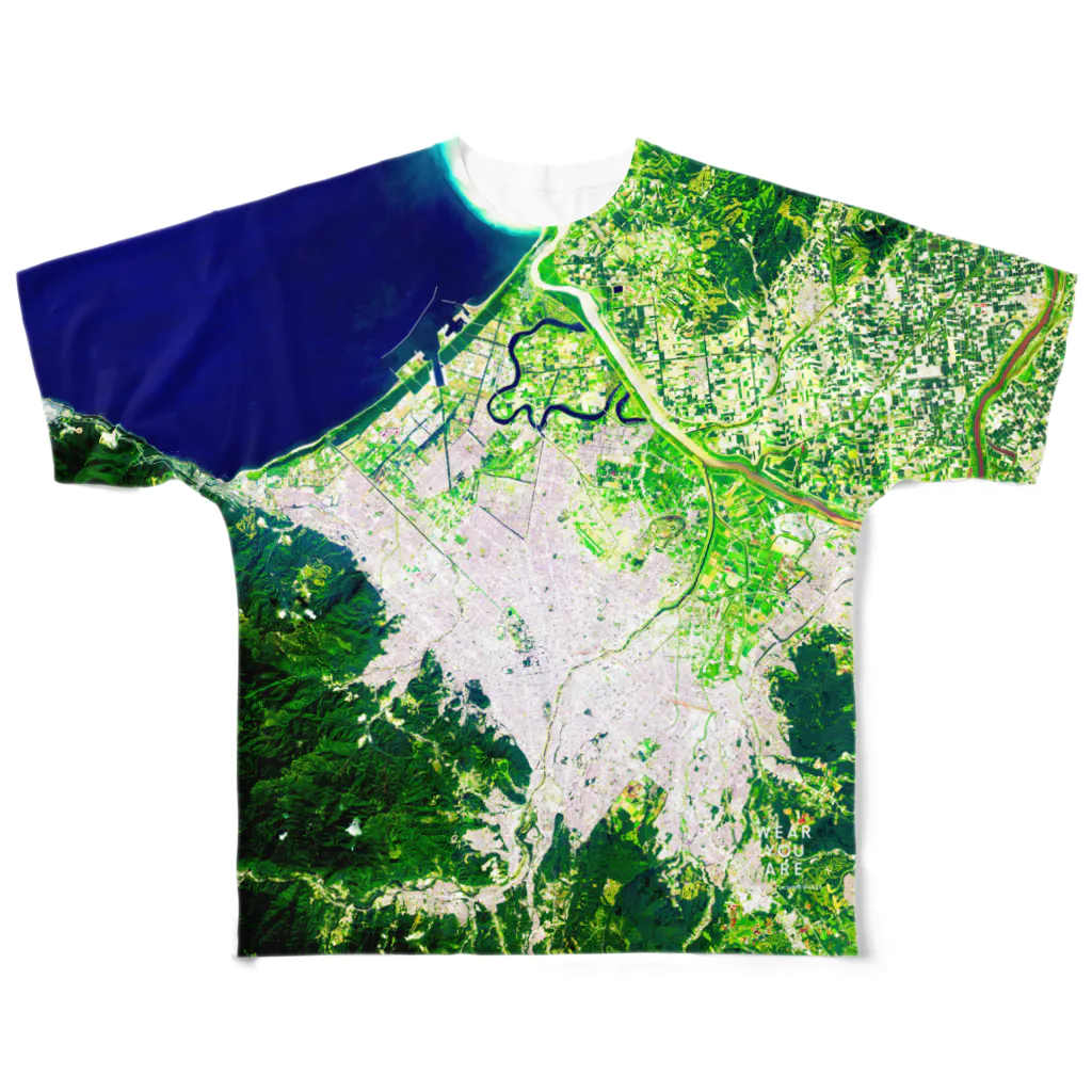 WEAR YOU AREの北海道 札幌市 Tシャツ 両面 All-Over Print T-Shirt