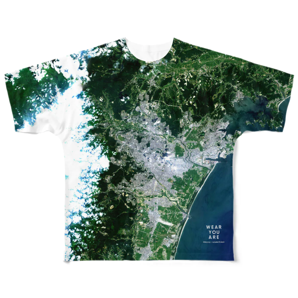 WEAR YOU AREの宮城県 仙台市 Tシャツ 両面 フルグラフィックTシャツ