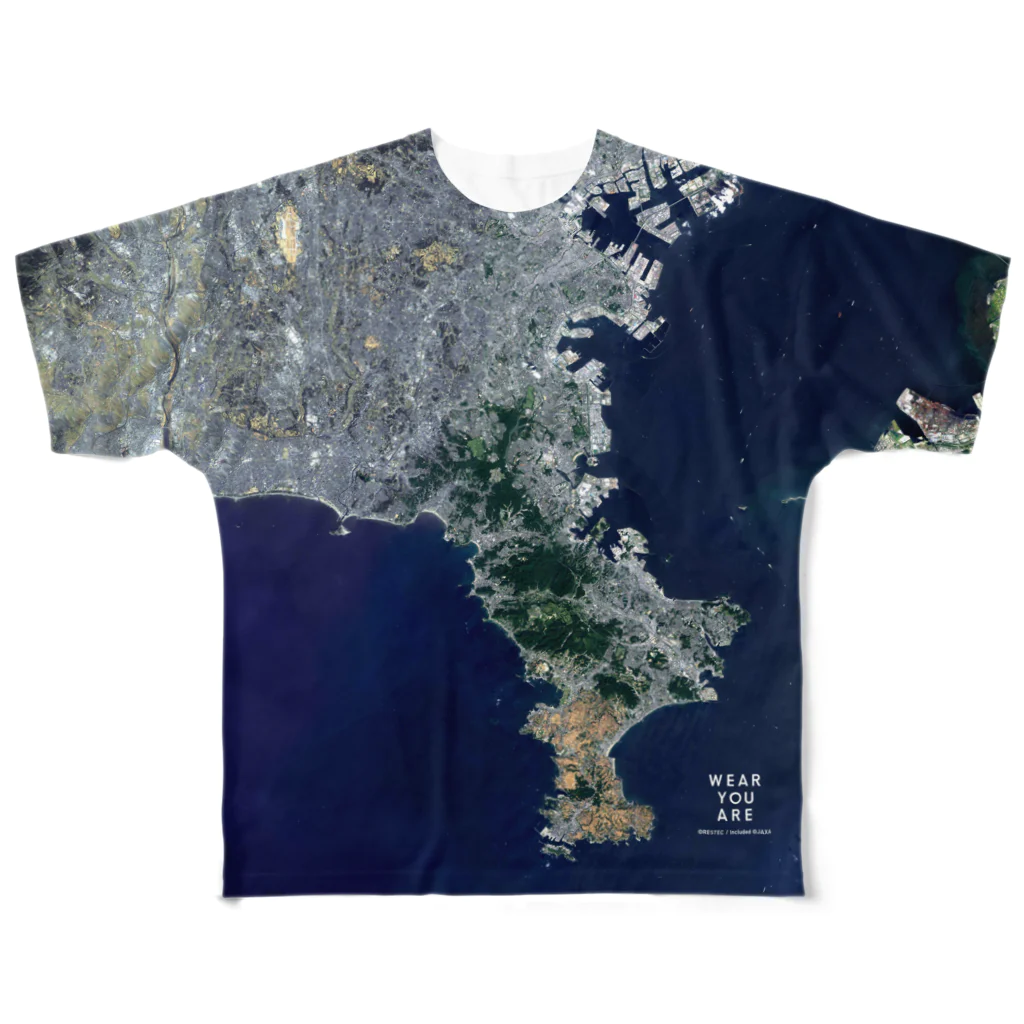 WEAR YOU AREの神奈川県 逗子市 Tシャツ 両面 All-Over Print T-Shirt