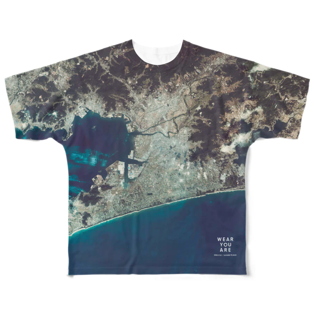 WEAR YOU AREの愛知県 豊橋市 Tシャツ 両面 All-Over Print T-Shirt