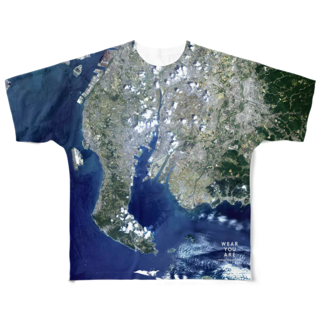 WEAR YOU AREの愛知県 碧南市 Tシャツ 両面 All-Over Print T-Shirt