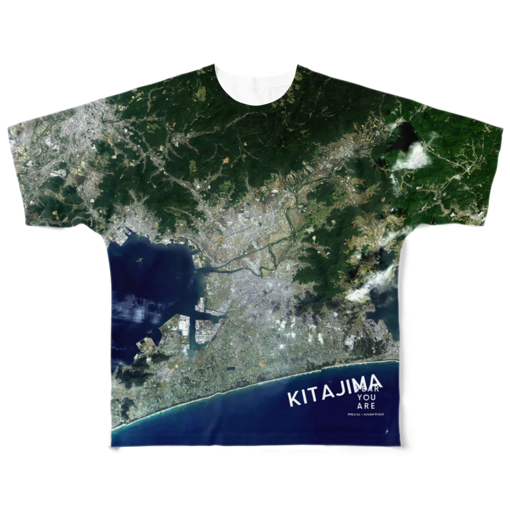 WEAR YOU AREの愛知県 豊橋市 Tシャツ 両面 All-Over Print T-Shirt