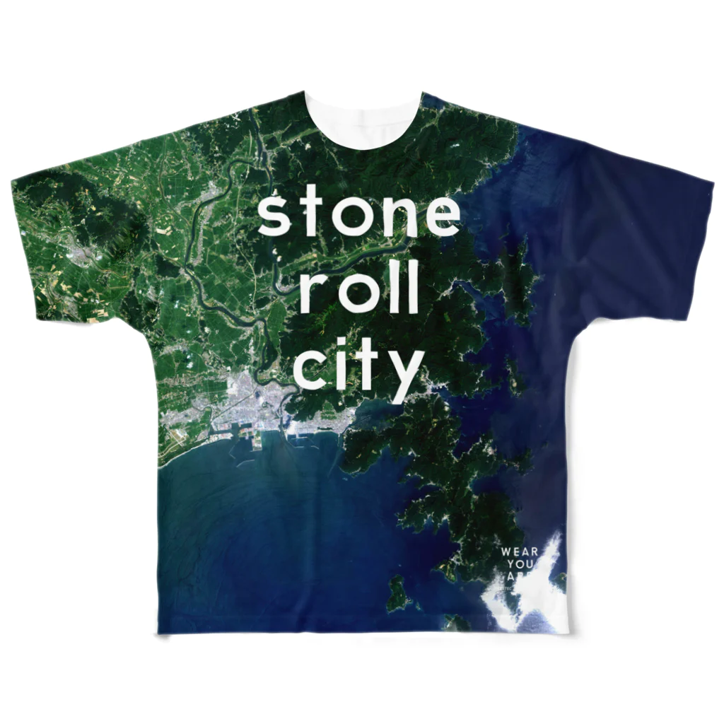 WEAR YOU AREの宮城県 石巻市 Tシャツ 両面 All-Over Print T-Shirt