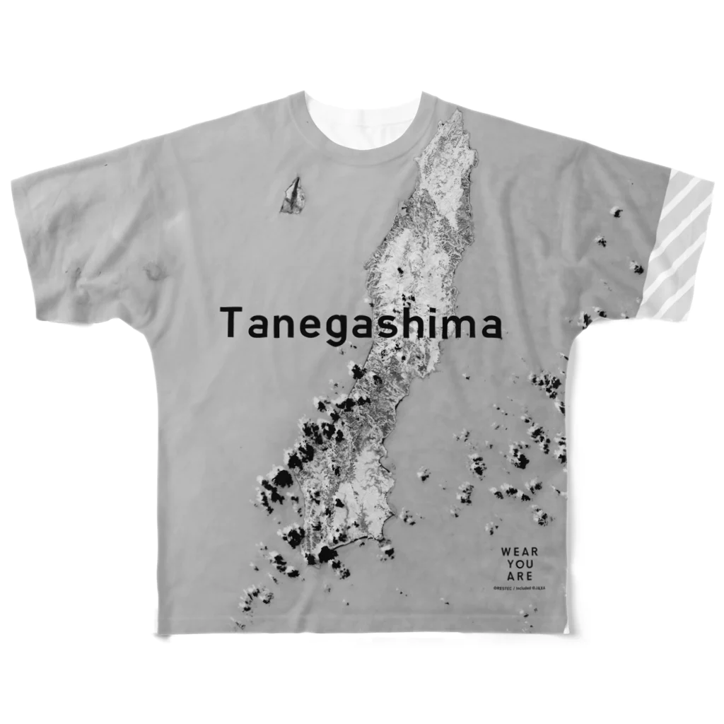 WEAR YOU AREの鹿児島県 熊毛郡 Tシャツ 両面 フルグラフィックTシャツ