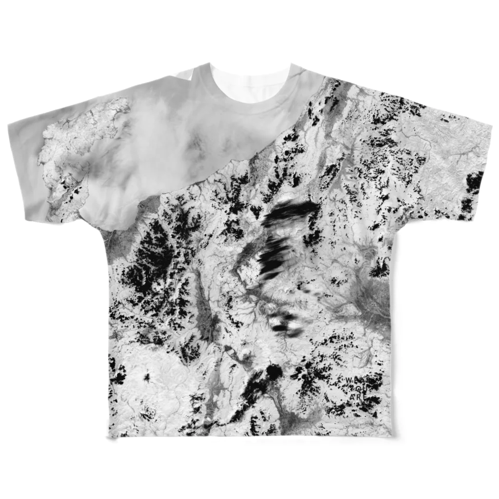 WEAR YOU AREの長野県 長野市 Tシャツ 両面 All-Over Print T-Shirt