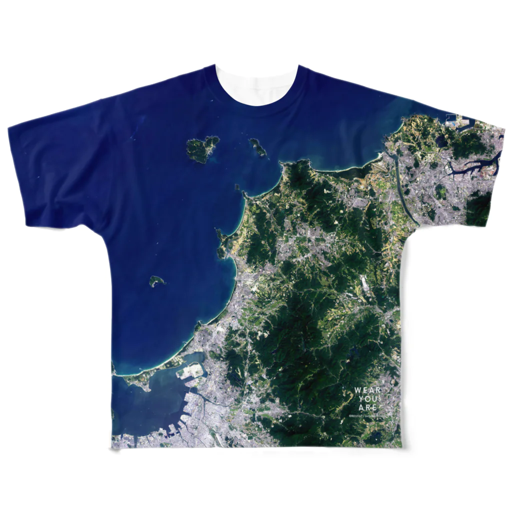 WEAR YOU AREの福岡県 福津市 Tシャツ 両面 フルグラフィックTシャツ