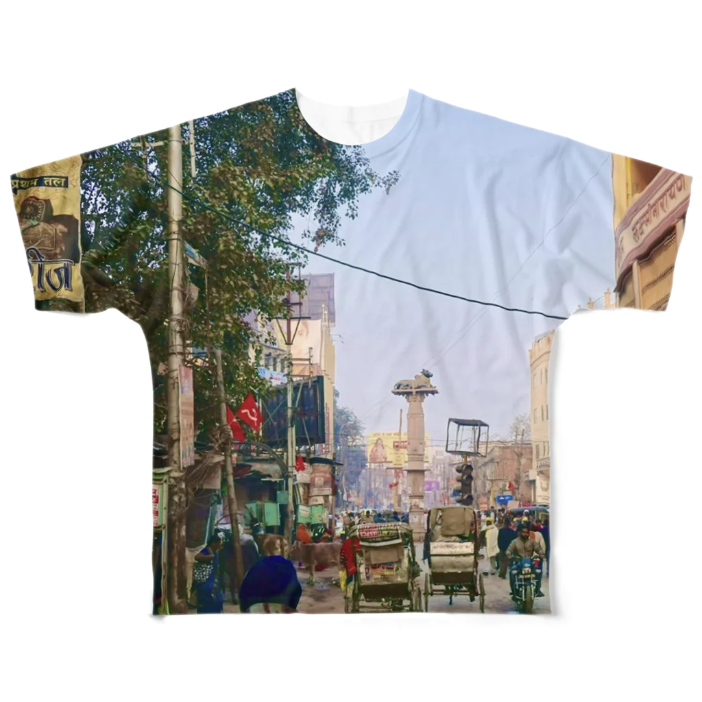 tamyのインドの日常　エスニック  All-Over Print T-Shirt