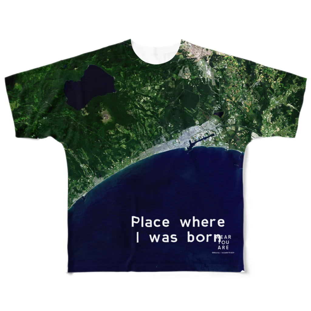 WEAR YOU AREの北海道 苫小牧市 Tシャツ 両面 フルグラフィックTシャツ