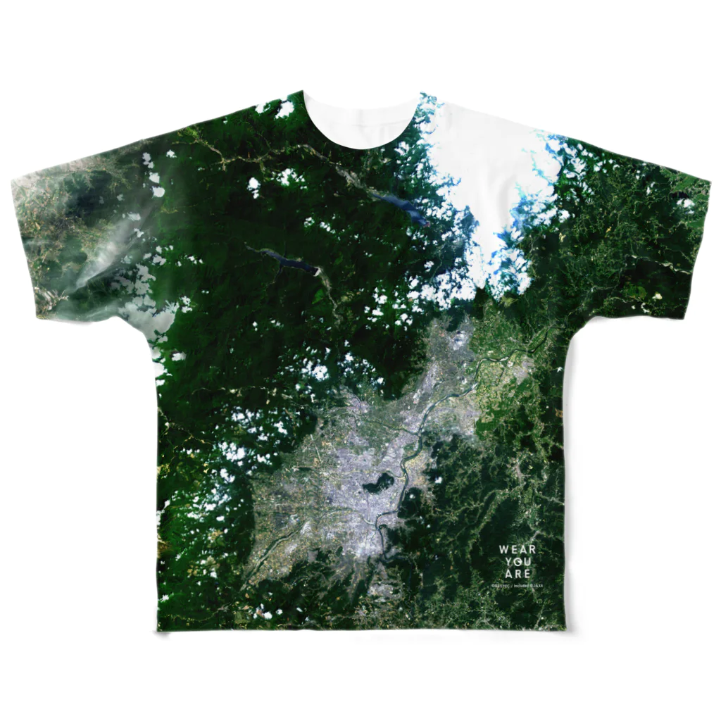 WEAR YOU AREの福島県 福島市 Tシャツ 両面 All-Over Print T-Shirt