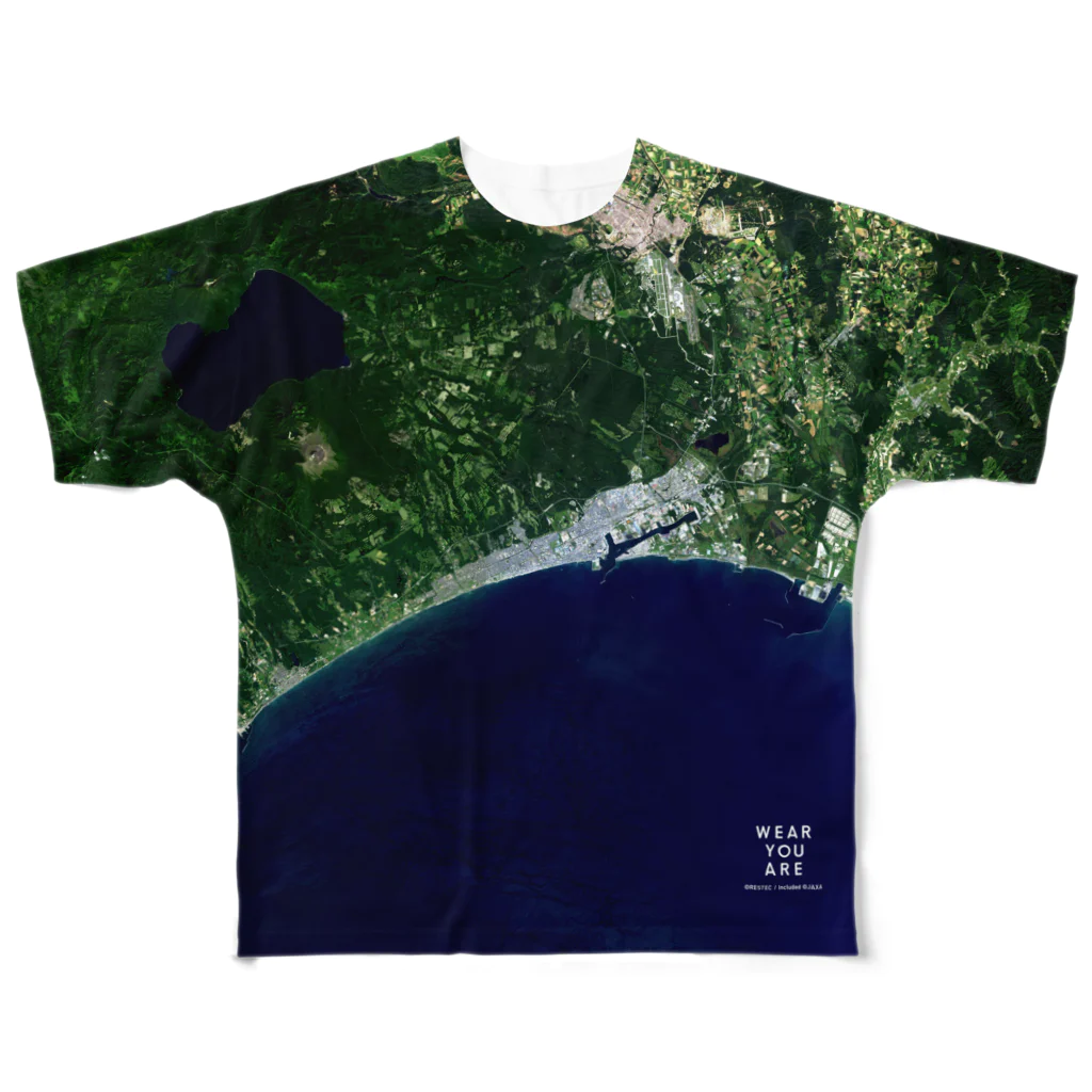 WEAR YOU AREの北海道 苫小牧市 Tシャツ 両面 All-Over Print T-Shirt