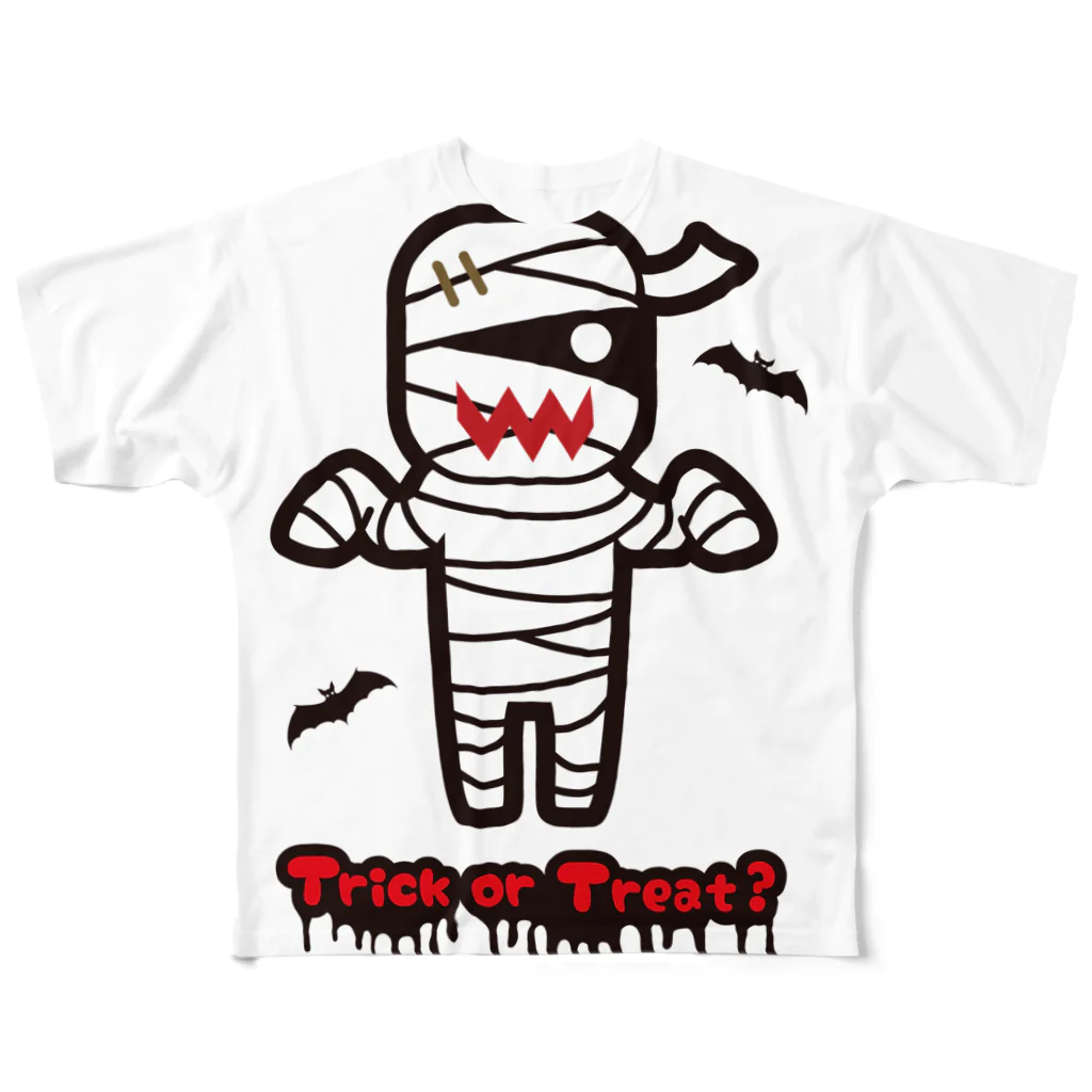 Drecome_DesignのTrick or Treat? All-Over Print T-Shirt