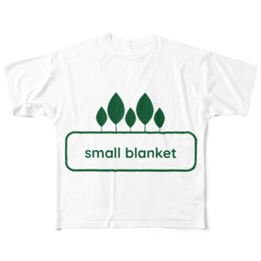 smallblanketのSB LOGO2 フルグラフィックTシャツ