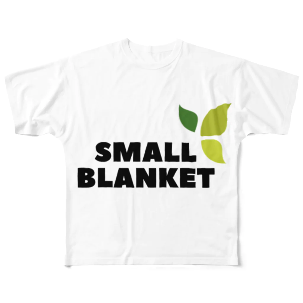 smallblanketのSB LOGO1 フルグラフィックTシャツ