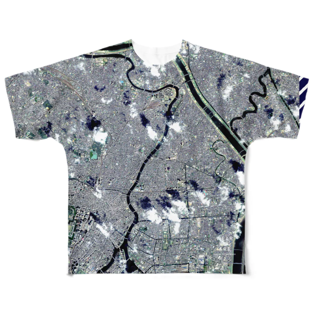 WEAR YOU AREの東京都 墨田区 Tシャツ 両面 All-Over Print T-Shirt